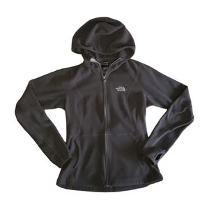 The North Face Gray Zipper Hooded Jacket
